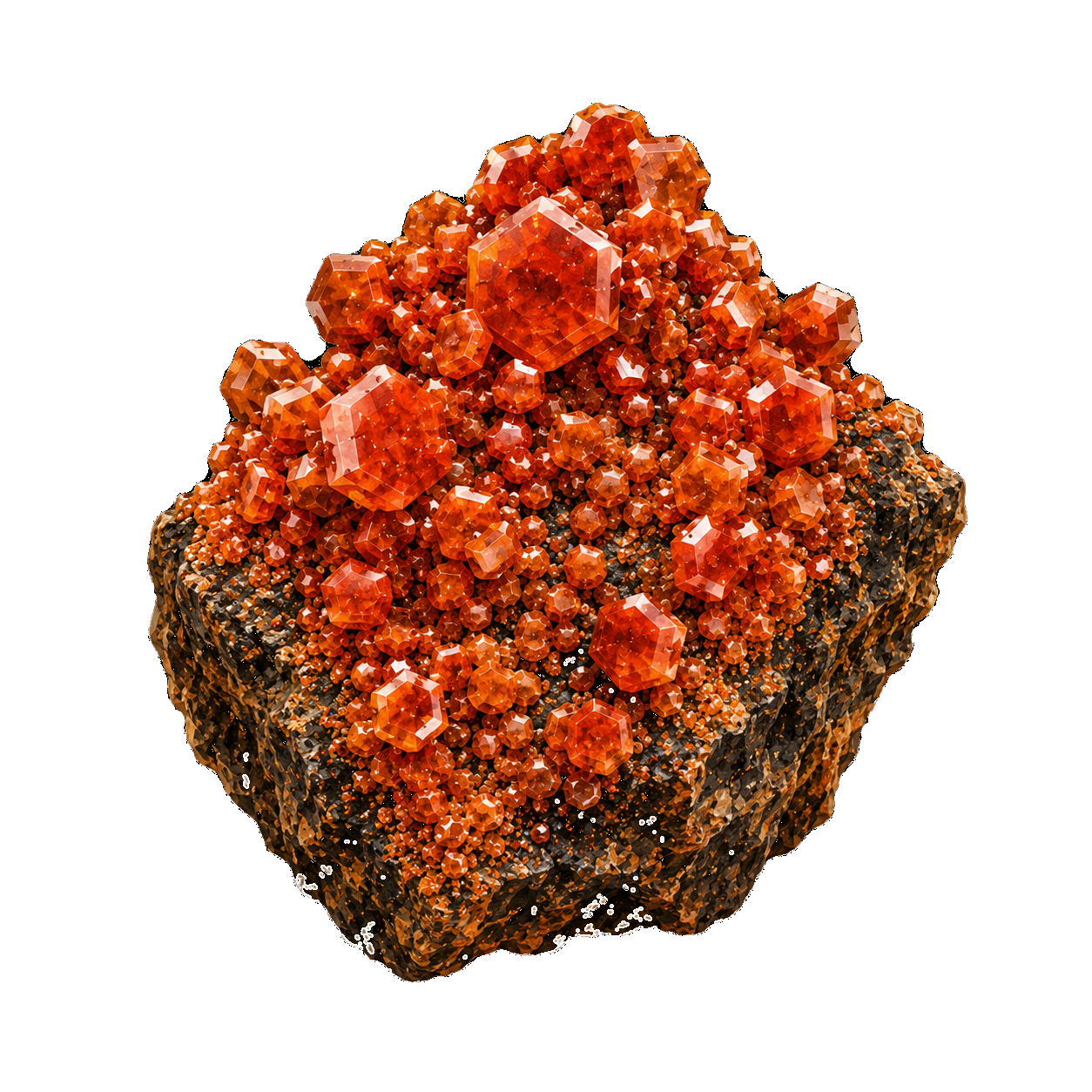 Resampling, Nonparametric & Robust Methods — a red-orange vanadinite course mark